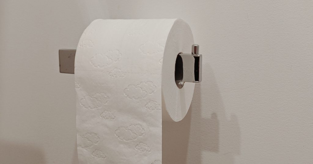 uchwyt na papier toaletowy